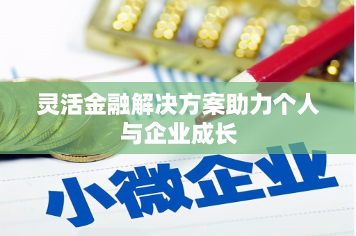 镇雄灵活金融解决方案助力个人与企业成长