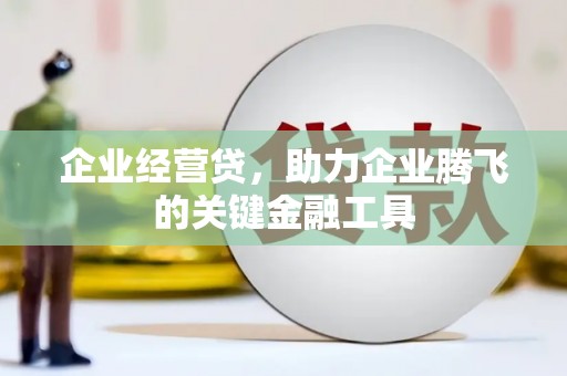 镇雄企业经营贷，助力企业腾飞的关键金融工具