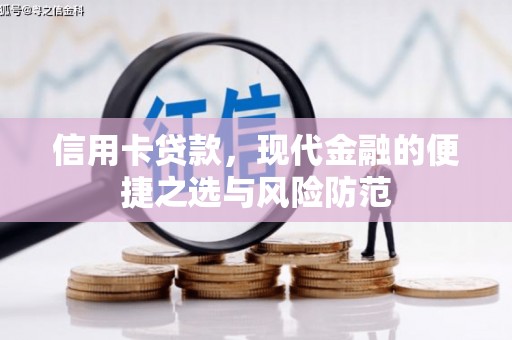 镇雄信用卡贷款，现代金融的便捷之选与风险防范