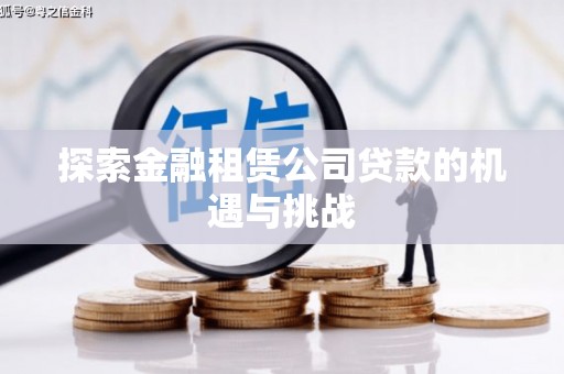 镇雄探索金融租赁公司贷款的机遇与挑战