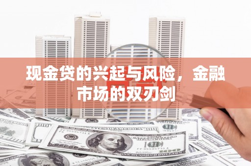 镇雄现金贷的兴起与风险，金融市场的双刃剑
