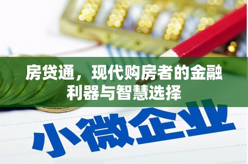 镇雄房贷通，现代购房者的金融利器与智慧选择