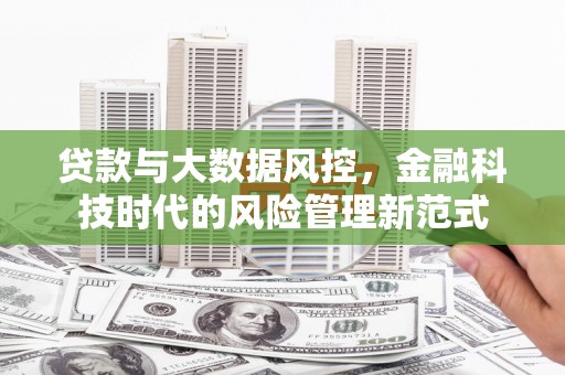 镇雄贷款与大数据风控，金融科技时代的风险管理新范式