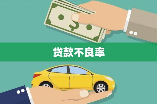 镇雄贷款不良率