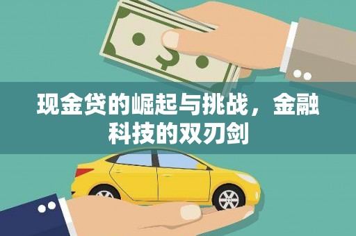 镇雄现金贷的崛起与挑战，金融科技的双刃剑