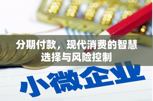 镇雄分期付款，现代消费的智慧选择与风险控制