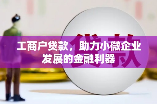 镇雄工商户贷款，助力小微企业发展的金融利器