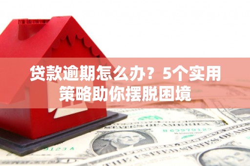 镇雄贷款逾期怎么办？5个实用策略助你摆脱困境