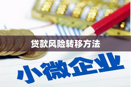 镇雄贷款风险转移方法