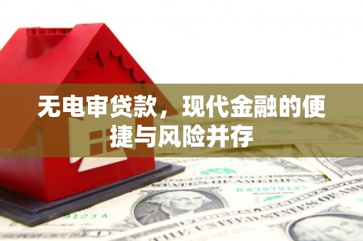 镇雄无电审贷款，现代金融的便捷与风险并存