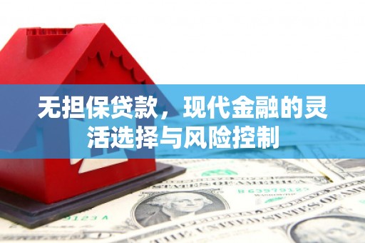镇雄无担保贷款，现代金融的灵活选择与风险控制