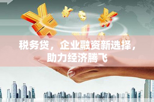 镇雄税务贷，企业融资新选择，助力经济腾飞