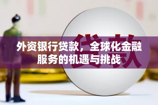 镇雄外资银行贷款，全球化金融服务的机遇与挑战