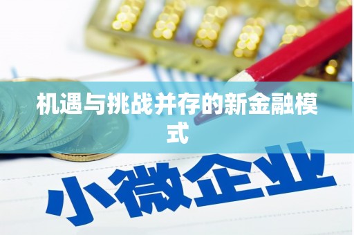 镇雄机遇与挑战并存的新金融模式