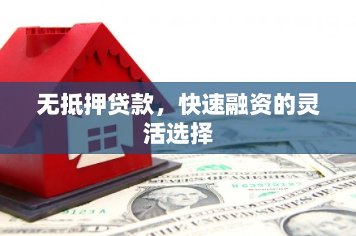 镇雄无抵押贷款，快速融资的灵活选择