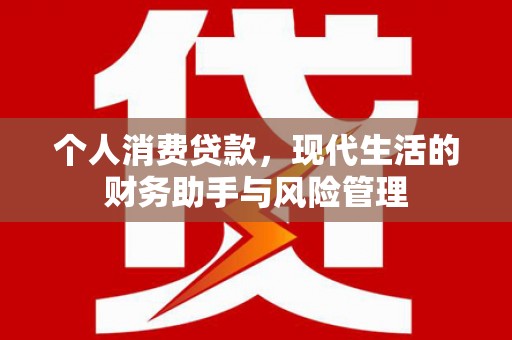 镇雄个人消费贷款，现代生活的财务助手与风险管理