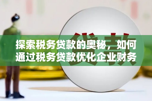 镇雄探索税务贷款的奥秘，如何通过税务贷款优化企业财务