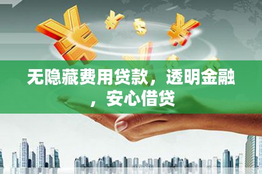 镇雄无隐藏费用贷款，透明金融，安心借贷