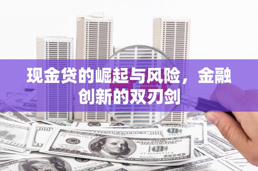 镇雄现金贷的崛起与风险，金融创新的双刃剑