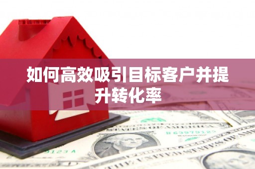 镇雄如何高效吸引目标客户并提升转化率