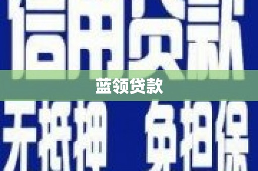 镇雄蓝领贷款