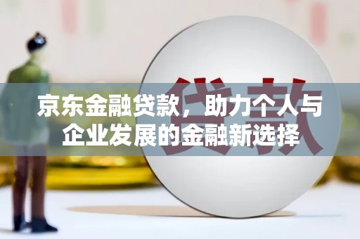 镇雄京东金融贷款，助力个人与企业发展的金融新选择