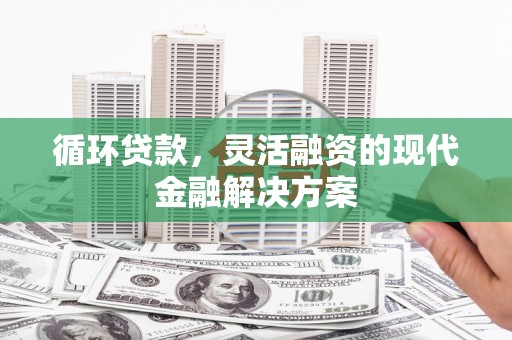 镇雄循环贷款，灵活融资的现代金融解决方案