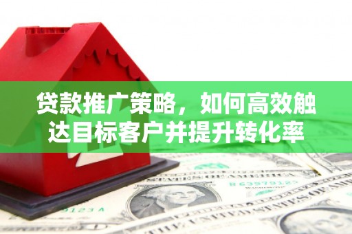 镇雄贷款推广策略，如何高效触达目标客户并提升转化率
