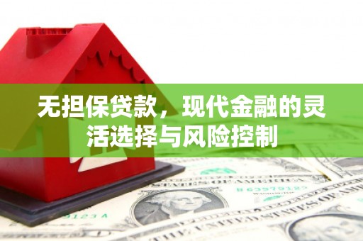 镇雄无担保贷款，现代金融的灵活选择与风险控制