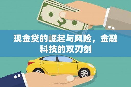 镇雄现金贷的崛起与风险，金融科技的双刃剑