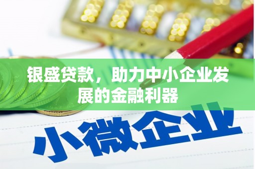 镇雄银盛贷款，助力中小企业发展的金融利器