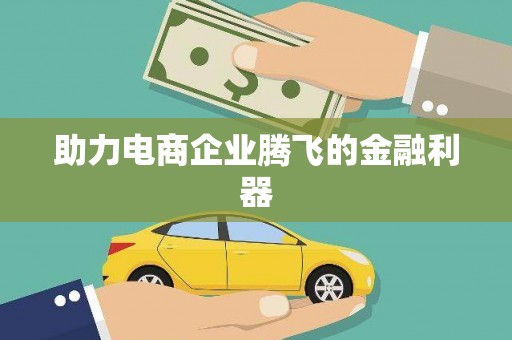 镇雄助力电商企业腾飞的金融利器