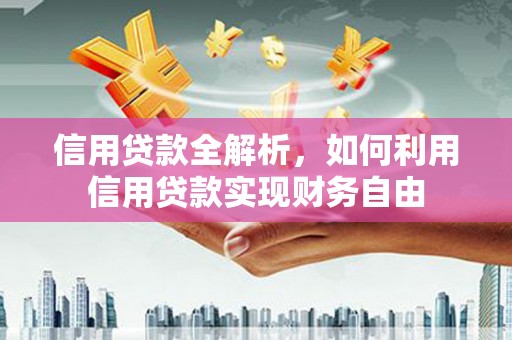镇雄信用贷款全解析，如何利用信用贷款实现财务自由
